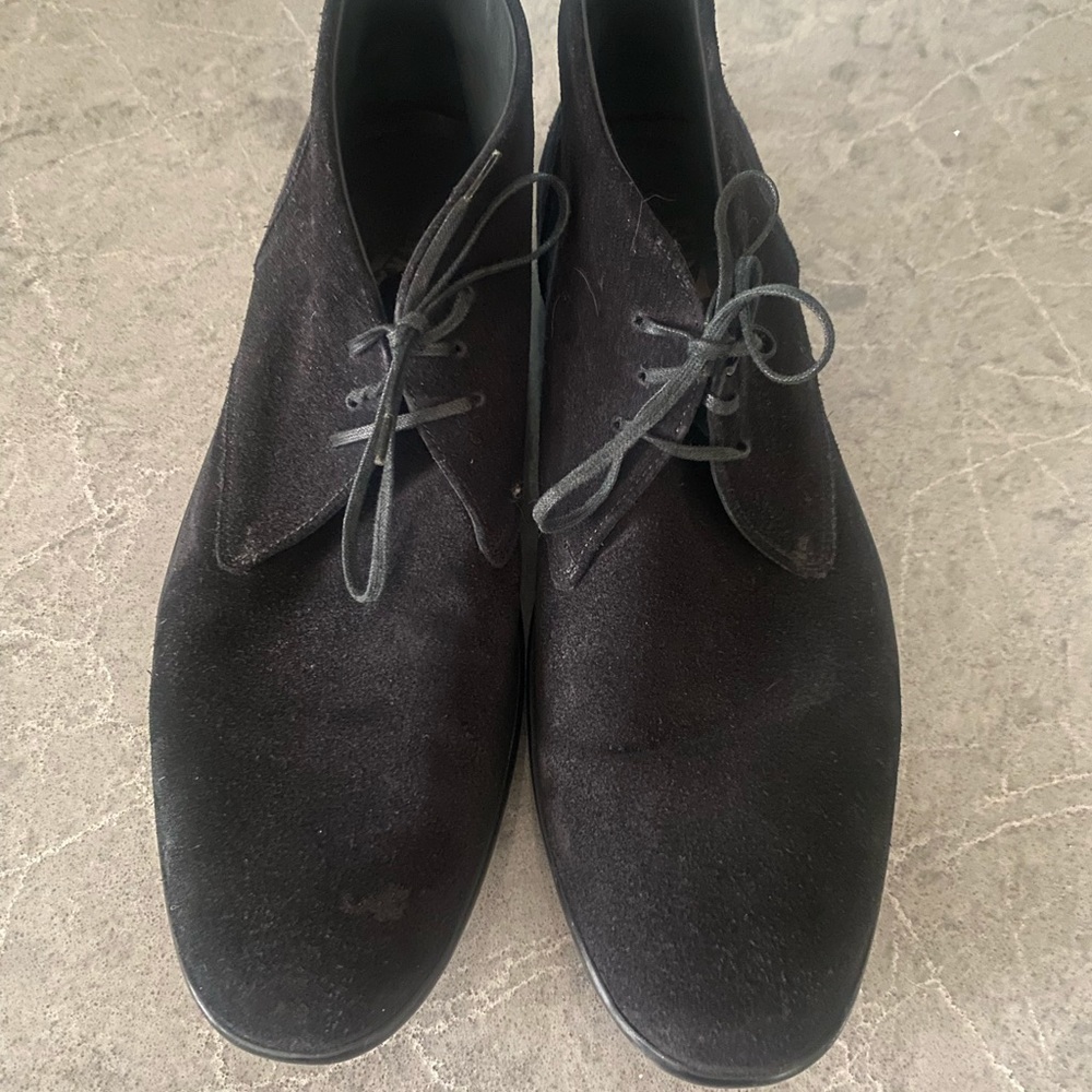 Ferragamo suede boots